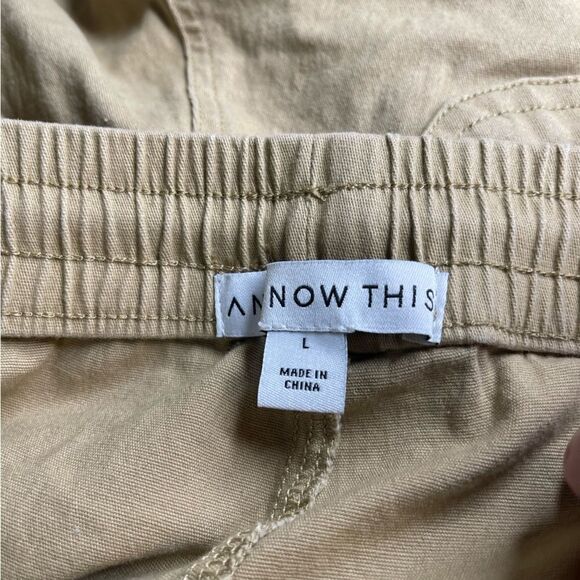And Now This Large Khaki Harvest Stretch Shorts from Macy's - Picture 4 of 7